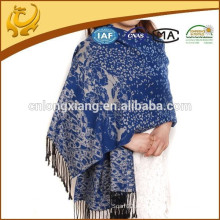 Bufandas indias de Pashmina del Jacquard del invierno de las señoras